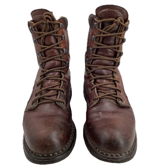 Red Wing Men’s Dynaforce Leather 8” Soft Toe Work Boot Brown Size 10.5 US #938 main image 12